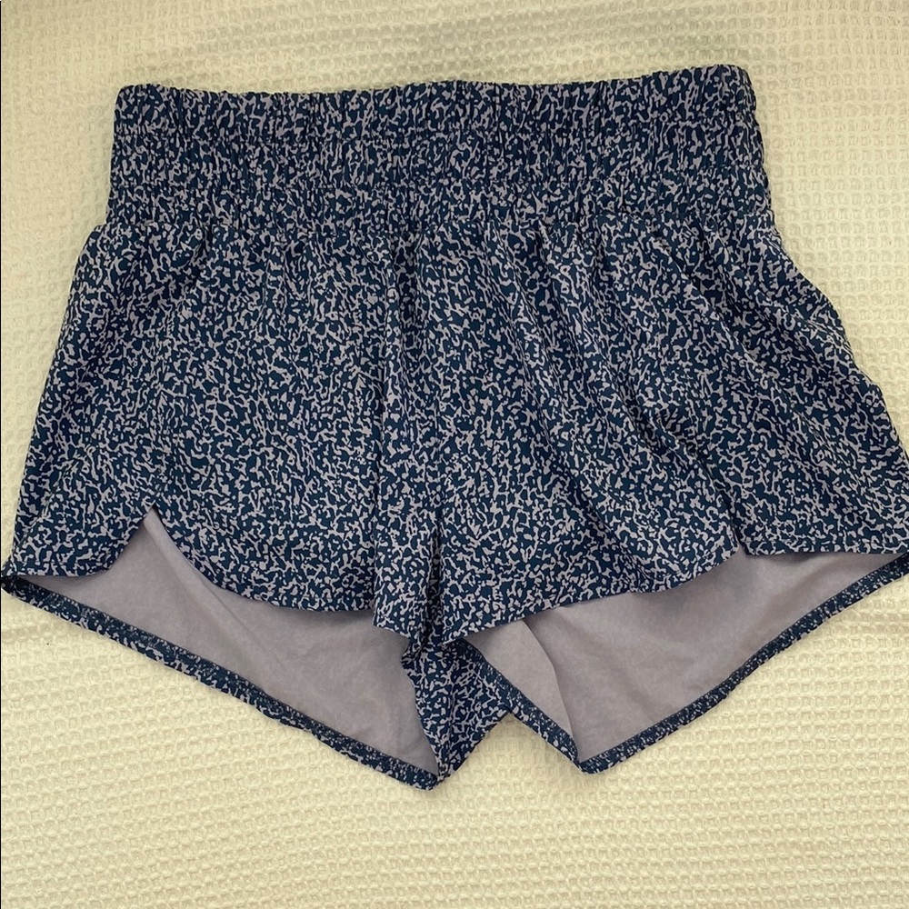 Zella Blue Athletic Shorts Lightweight Breathable